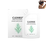 Erfrischendes glattes und glänzendes Haar Shampoo, Rosmarin -Haarwachstumshampoo für dünne Haare, feuchtigkeitsspendende, kontrolliert fettig, verdickt und stärkt die Kopfhaut (1pc)