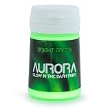 Im Dunkeln leuchtende Farbe (20ml) Aurora hellgrün, ungiftig, auf Wasserbasis, von SpaceBeams