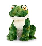 Lashuma Plüschtier Frosch sitzend, Keel Wassertier Kuscheltier Kröte, Stofftier Fröschlein 18 cm