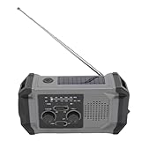 Emergency Radio, Solar Hand Crank Radio Tragbares Radio AM mit LED -Taschenlampe, Weather Radio Battery Radio für Home Outdoor