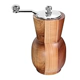 Uonlytech Gewürzstreuer Manuelle Kaffeemühle Tragbare Pfeffermühle Mini Gewürzflasche Aus Edelstahl Kaffeemühle Pfeffermühlenflasche Pfeffermühle Für Grill Braun