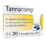 Tannacomp 20 Filmtabletten bei akutem Durchfall & Bauchkrämpfen - schnelle & zuverlässige Hilfe - für Kinder ab 5 Jahren