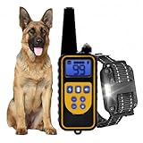 Generisch Erziehungshalsband Hunde,hundetrainingshilfe,klassisches Hundehalsband, wasserdicht,geeignet für große mittlere kleine Hunde (T3)