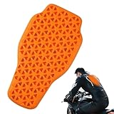 SGZIOO Rückenprotektor Motorrad, Protektorenweste Motorrad, Abnehmbare Rückenprotektor, 42 x 23 cm, Flexibel und Atmungsaktiv Protektoren Motorrad, für Fahrschutz, Radfahren, MTB, Unisex Erwachsene