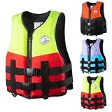 Schwimmweste Rettungsweste Rrwachsene für Wassersport: Unisex Auftriebsweste Erwachsene Paddle Board Schwimmweste mit Pfeife zum Schwimmen Angeln Bootfahren Surfen
