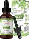 Vihado flüssige Chlorophyll Tropfen aus reinem Alfalfa -...