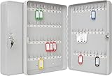 WEDO Schlüsselschrank 70 Schlüssel – kompakte...