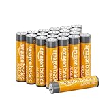 Amazon Basics AAA-Alkalisch-Batterien, leistungsstark, 1,5 V, 20er-Pack (Aussehen kann variieren)