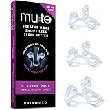 Rhinomed Schnarch-Dilator, zur Reduzierung von Schnarchen, EN-MUTE10SAM-XX, durchsichtig, Assorted Size