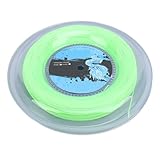 Asixxsix Polyester -Tennisschnur, Fluoreszierendes Grün, 656,17 Fuß Länge, 0,05 -Zoll -Durchmesser -Rollen -Tennis -Schlägerschnur, Racquet -String -Ersatz, Spin -Rollen -Tennissait