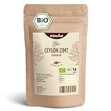 Bio Ceylon Zimt gemahlen (250g) mit wenig Cumarin in premium Qualität | 100% ECHTES Bio Ceylon Zimt Pulver