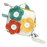 BESPORTBLE Mehrfunktionaler Würfel aus Hochwertigem Sicherem Material Pädagogisches Lernspielzeug für Motorische Entwicklung Greifball und Kontrastspielzeug für Kleinkinder Fördert Frühe