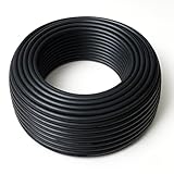 TAMS® Verlegerohr für Bewässerung 100m Flexibles PE-Rohr für Gartenbewässerung UV-beständig & temperaturresistent (16 mm)