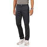 Amazon Essentials Herren Stretch-Golfhose in schmaler Passform, Marineblau, 34W / 34L