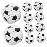 INOOMP 12st Handgefertigte Sandsäcke Bohnensäckchen Für Fußball-sitzsack Kleiner Sitzsack Sitzsäcke Zum Werfen Sitzsäcke Für Weihnachtsbohnensäcke Mikrositzsäcke Black Pu