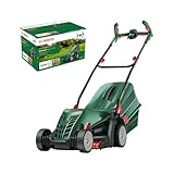 Bosch kabelgebundener Rasenmäher UniversalRotak 37-555 (1400-W-Motor, Schnittbreite: 37 cm, 40-Liter-Grasfangkorb, Ergoflex-Handgriffe)