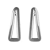 VVBNIN Kompatibel Mit A3 A3L 2021 2022, Auto-Fronttür, A-Säule, Luftauslass, Lüftungsrahmen, Abdeckung, Dekoration, Zubehör Klimaanlage Outlet Trim