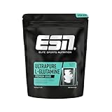 ESN Ultrapure L-Glutamine Powder, 500 g Pulver, geprüfte Qualität - made in Germany