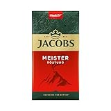 Jacobs Filterkaffee Meisterröstung, dunkle Röstung, Kaffee...