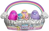 Hatchimals Alive Frühlingskörbchen - mit 3 selbstschlüpfenden Eiern und insgesamt 6 Tierchen für fantasievollen Spielspaß, für Kinder ab 3 Jahren