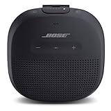 Bose SoundLink Micro Bluetooth speaker: kleiner tragbarer, wasserdichter Lautsprecher mit Mikrofon, Schwarz