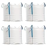 TK THERMALKING Big Bag - Säcke für Bauschutt, Holz, Gartenabfall, Sand - Bauschuttsäcke 90x90x90 cm, Big bags Tragfähigkeit 1000 kg (4)