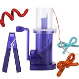 Mini Strickmaschine, Einfach Strickwerkzeug Strickmühle Sewing Knitting Mill Machine, Strickliesel mit Kurbel, Handstrickmaschine Haushaltsspulenmühle Nähwerkzeug für DIY Stricken