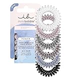 invisibobble Power Haargummis Damen & Männer Starker Halt, Haargummi Set mehrfarbig, reflektierend, Zopfgummi für Sport, extra stark, bunte Haargummis, dickes Haar, 6 Stück