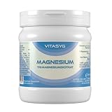 Vitasyg Tri-Magnesiumdicitrat Pulver - 500g Dose - Magnesium Citrat - inklusive Messlöffel
