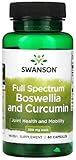 Swanson - Full Spectrum Boswellia und Curcumin 300 mg | Unterstützung für Gelenke und Entzündungshemmung - 60 Kapseln