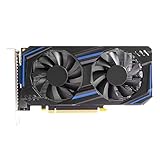 Grafikkarten. Passend für Computer-Grafikkarte Gtx550ti, 6 GB, 192 Bit, GDDR5, NVIDIA, PCI-Express 2.0, HDMI-kompatible Gaming-Videokarten mit zwei Kühllüftern (Farbe: Blau)