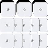 Compex 16 Elektroden für Tens, 50 x 50 mm, Set zum Wiederkaufen von Elektroden, Patches und Elektrostimulator, wiederverwendbar und selbstklebend, Physiotherapie-Elektroden, für Tens, EMS, Compex