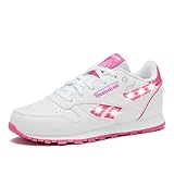 Reebok Kid's Classic Step N' Flash 2.0 Sneaker aus Leder, Weiß/Weiß/Rotgold, 13 Little Kid