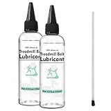 Laufband-Schmiermittel, 100% Silikon-Laufband-Öl Gurt-Schmiermittel, leicht aufzutragendes Schmieröl mit Applikator-Tube, geeignet für alle Arten von Laufbändern, 2X 4.2oz