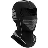 ENONEO Schlauchschal Mundschutz Herren Damen Sturmhaube Motorrad Winter Halstuch Fahrrad Schal Gesichtsmaske Sturmhaub Warm Sport Laufmaske Winddicht Ski Maske für Motorrad Laufen Radsport Ski (Grau)