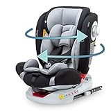 Babify Onboard Autositz für Babys und Kinder, 0 Monate - 12 Jahre, verstellbar 360, tragbarer und sicherer Sitz, bequemer und gepolsterter Stuhl.