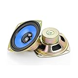 KNOKR 2 stücke 3 Zoll Full Range Audio-Lautsprecher 4 Ohm 5W Tragbare Lautsprecher Anti-Magnetische Stereoanlage LCD-Fernseher Computer-Mini-Lautsprecher Regallautsprecher