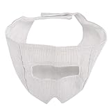 Jxngery Mundschutz für Haustiere, Katzen, Baumwolle, schützend, atmungsaktiv, Anti-Biss-Abdeckung, Pflegezubehör (L)