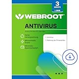 WEBROOT Antivirus Software 2025 | 3 Geräte | 1 Jahr | Mac/Windows/Chrome | Aktivierungscode per E-Mail