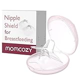 Momcozy Contact Brusthütchen, 100% Silikon, ultradünn und superweich, inklusive Tragetasche (20 mm)