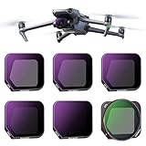 NEEWER 6 Pack ND/CPL Filter Set Kompatibel mit DJI Mavic 3 Classic,HD Optisches Glas Neutral Divhte ND8/16/32/64/128Filter/CPL Filter,mehrfach beschichtetes,wasserabweisendes,leichtes Drohnenzubehör