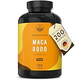 Maca Kapseln Gold 20:1 hochdosiert - 8000 mg PRO Kapsel (200...