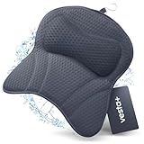 Vesta+ Badewannenkissen Nachtblau L mit Saugnäpfen, Badekissen Testsieger als Badewannenkissen Nacken – Nackenkissen Badewanne, Badewannen Kissen – Duschkissen Badewanne