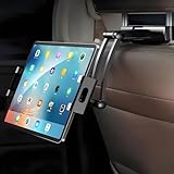 SHIHUAFADACAI Tablet Halterung Auto für Audi A4 (B9 8W) 2015-2018, Tablethalterungen Auto mit Abschließbarer Alu-Arm, Ausziehbare KFZ Tablet Autohalterung für IPad, Smartphone