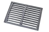 SEZAM 30 x 21,5 cm dicker Gussrost Ofenrost Ascherost Gußrost verschiedene Durchmesser, Kaminrost passend Kaminofen Tafelrost Rost Ofengitter Feuerrost Kohlerost