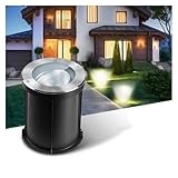 THEGA Verstellbare Bodenleuchten Mit Winkel - 224V Bodenstrahler Außen, IP67 Wasserdicht Wandeinbauleuchte, Außen LED Bodeneinbaustrahler, Wasserdichte Landschaftsbeleuchtun(White,15w)