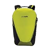 Pacsafe Venturesafe X18 Backpack, Anti-Diebstahl Rucksack, Diebstahlschutz Wanderrucksack, 18 Liter - Phyton Grün/Phyton Green