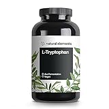 L-Tryptophan - hochdosiert mit 500mg je Kapsel - 240 vegane Kapseln - 8 Monate Reichweite - Aus pflanzlicher Fermentation - Laborgeprüft, ohne unerwünschte Zusätze, vegan