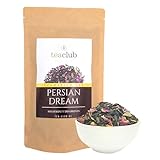 Persian Dream Schwarzer Tee Lose 250g, Persische Schwarztee Mischung mit Kardamom Rosenblüten Saflorblüten, TeaClub Black Tea