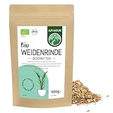 Weidenrinde geschnitten BIO 500g von Alpi Nature, Tee lose, Weidenrindentee, bio Weidenrinden weiß zur Zubereitung von Weidenrinde Tee und Kräutertee